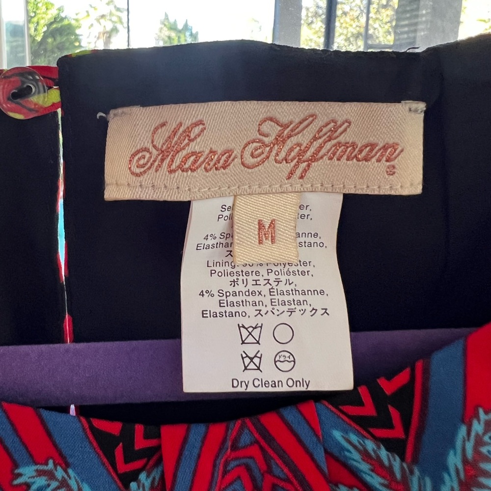 Mara Hoffman pyramid mini shift dress - Picture 4 of 7